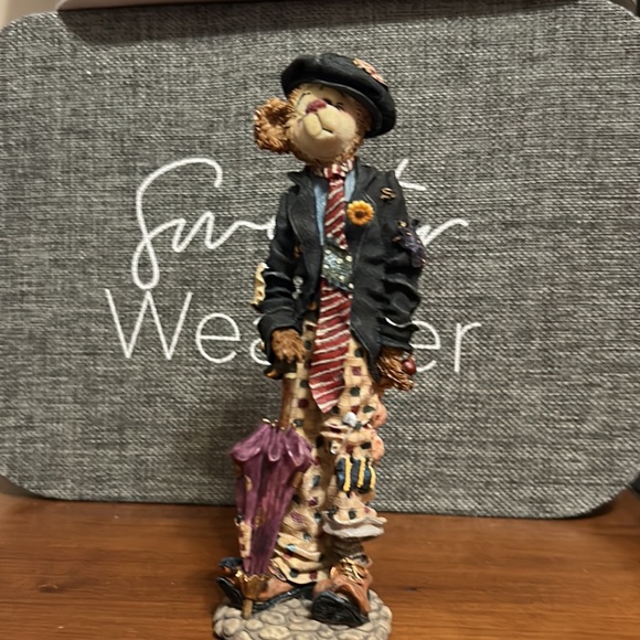 Vintage 1999 Boyds Bears & Friends Clown Bear - “Happiness depends on ourselves” - Picture 2 of 7